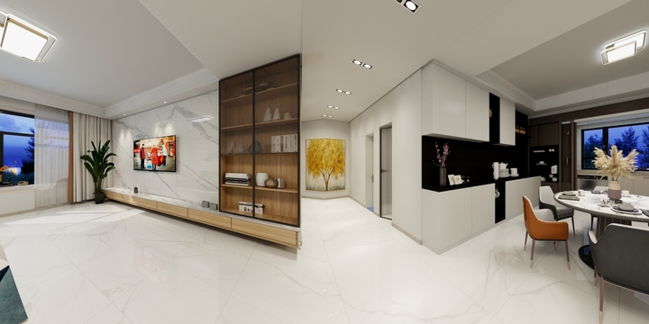 超前装饰123-天成玉玺台2期8-2-702-装修设计方案