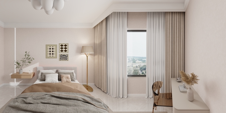 热爱生活的大白-悦然居12号楼75平-装修设计方案