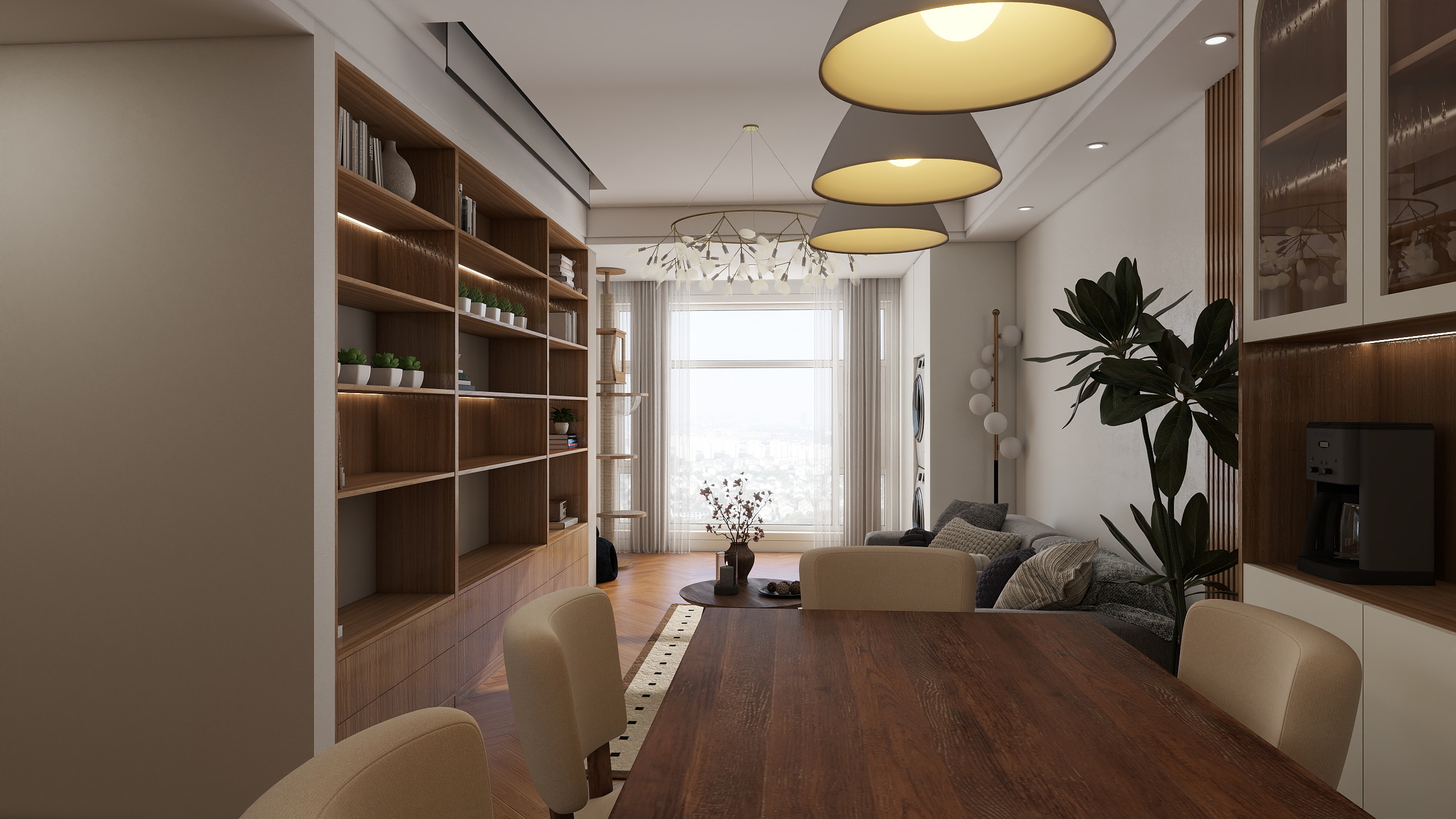 俊輝-海德公园81㎡3室-装修设计方案