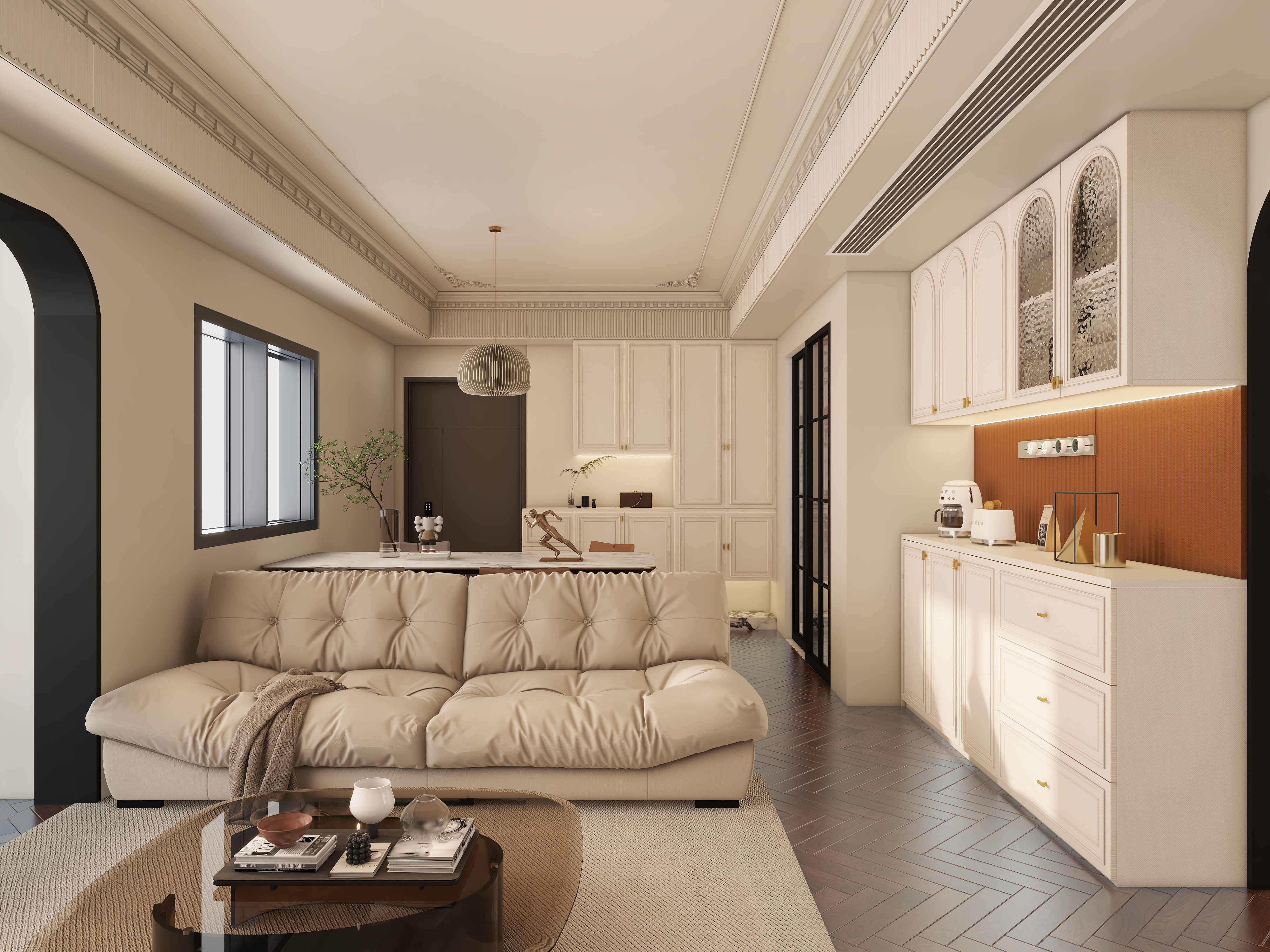 陈均民-可可奶白-广州-云湖花城-装修设计方案