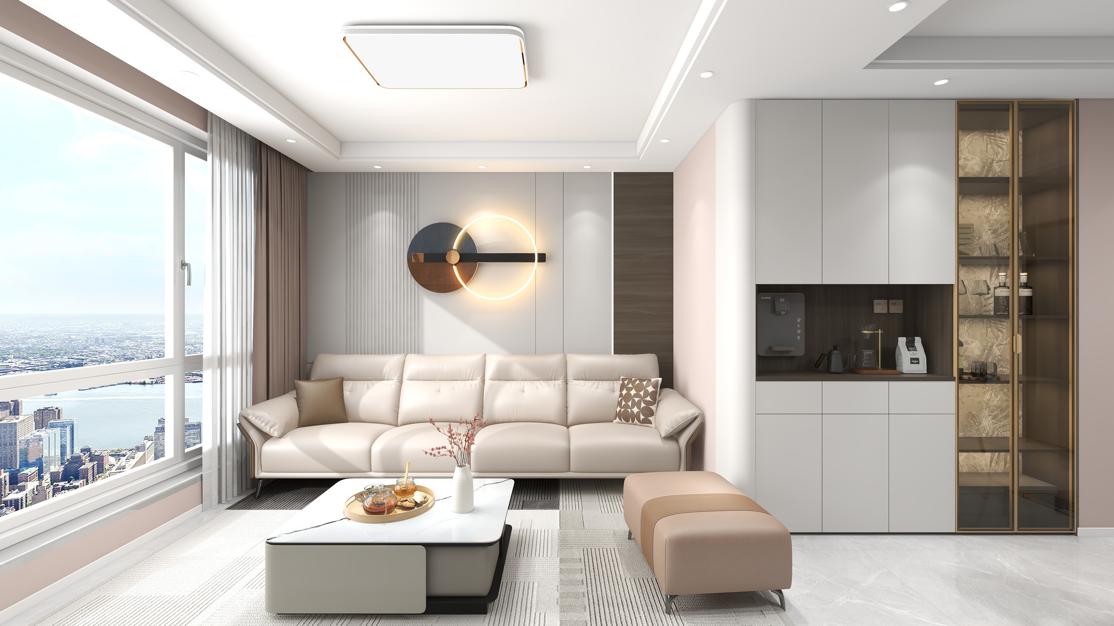 平凉友家装饰-左邻右舍77㎡2室-装修设计方案