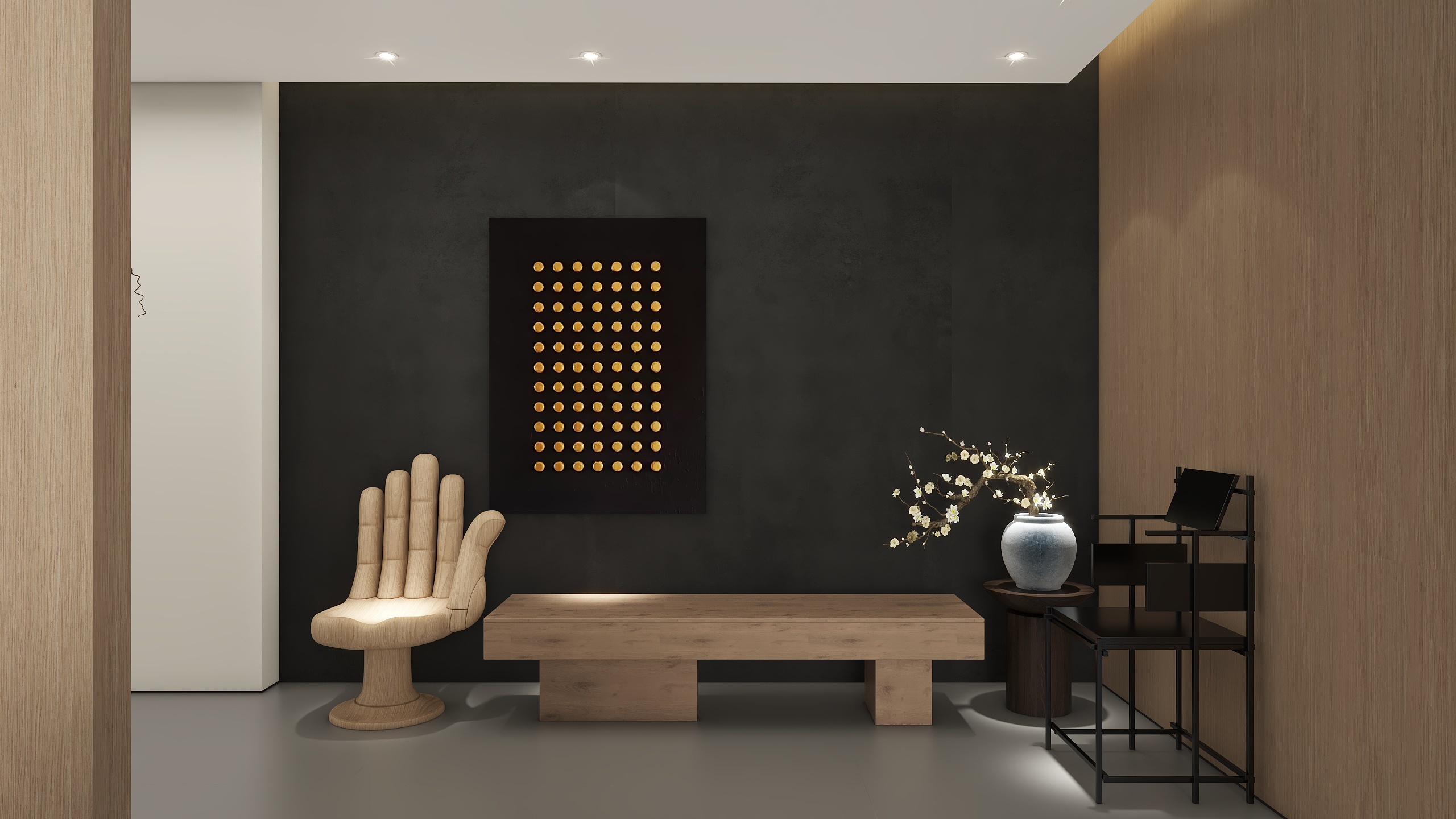 叱诧月海鱼鱼猫-现代简约587㎡1室-装修设计方案