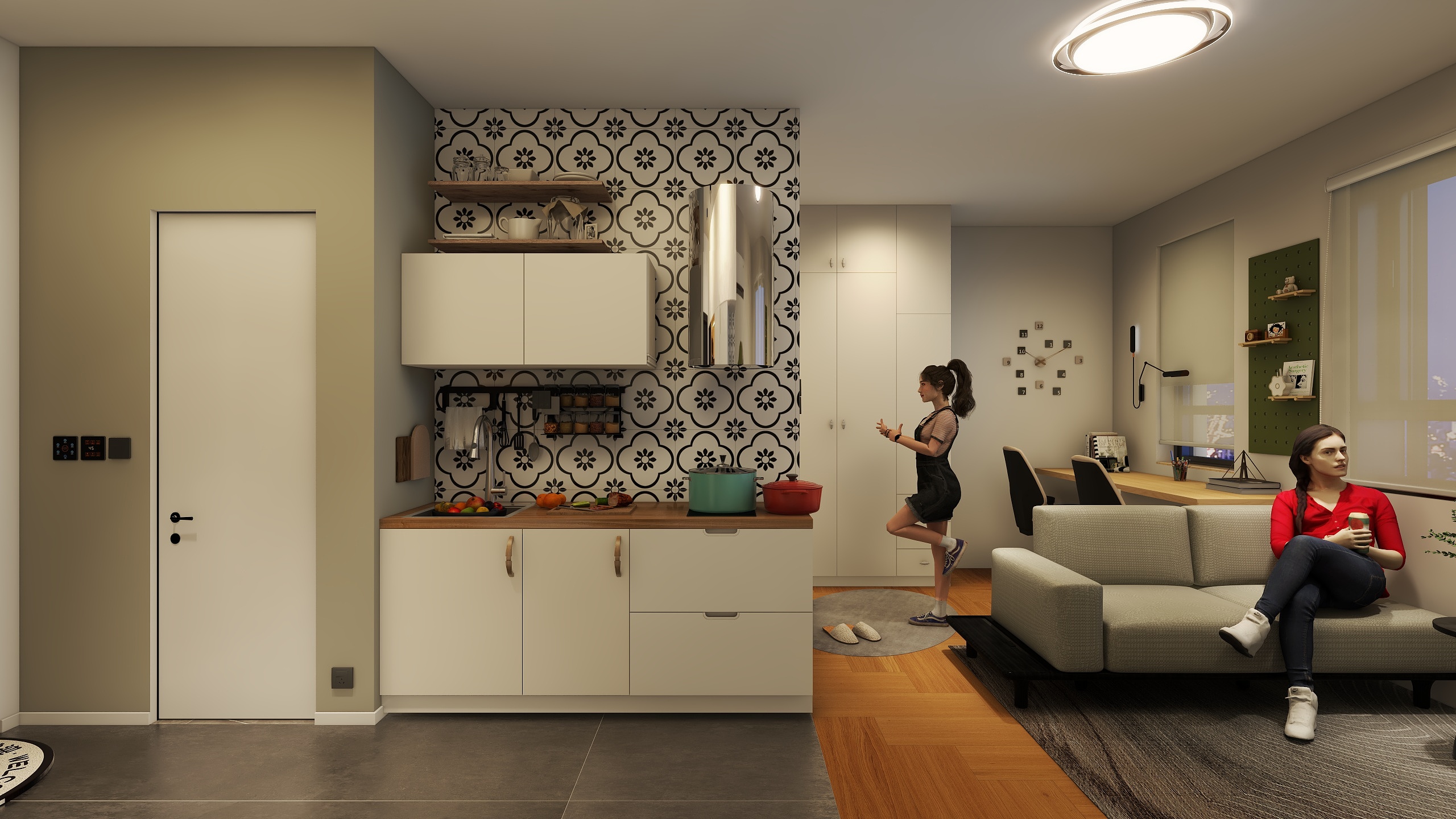 金智妍-28平 精致小户型-装修设计方案