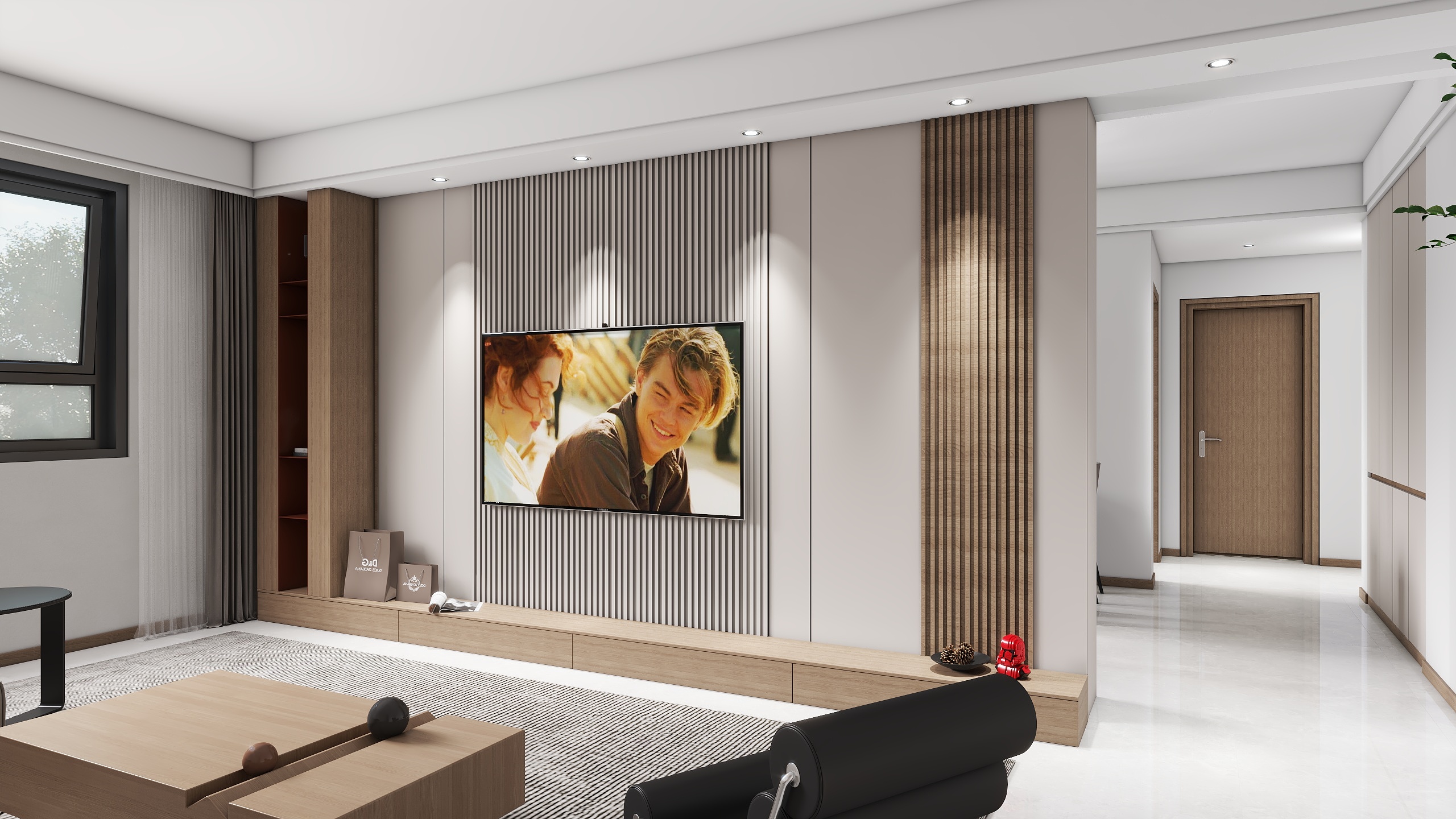 品筑设计|唐工-2024吉祥花园现代简约风装修效果图