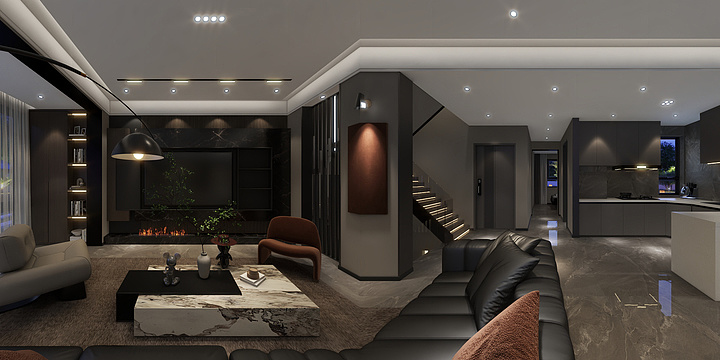 全案设计-CUI-和达云顶-下叠全方案-装修设计方案