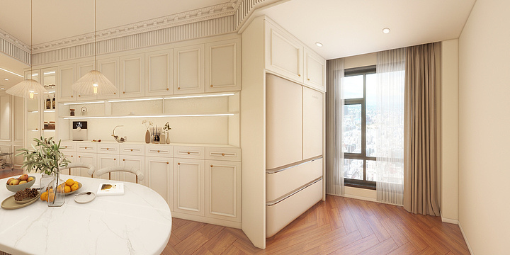 旭峰装饰-玥-明月江南32-602-装修设计方案