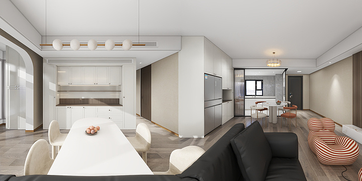 高端私人设计-保利栖月雅园3-204-装修设计方案