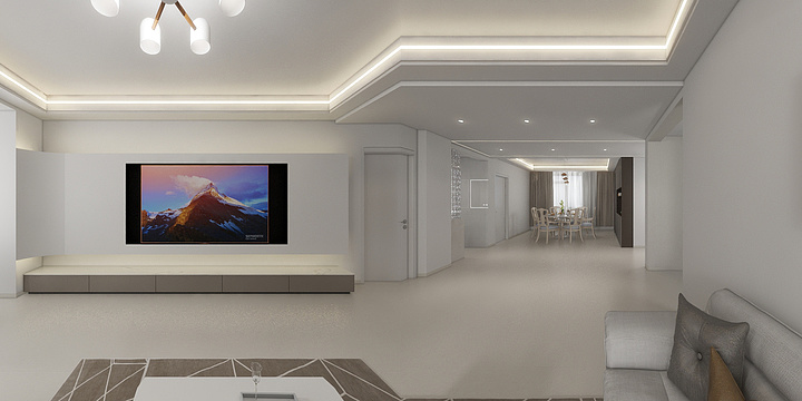 钧学装饰-人工湖4区轻奢普静-装修设计方案