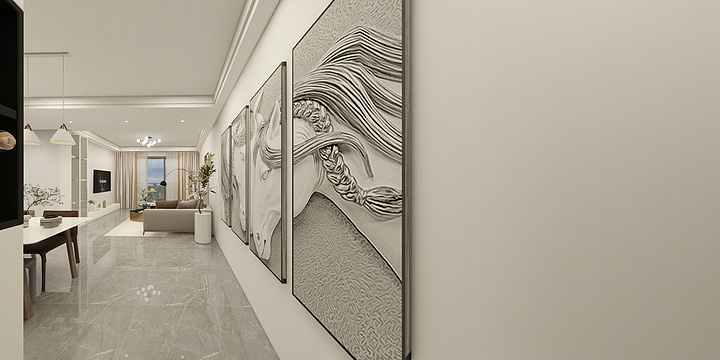 798云端设计-A02现代简约-装修设计方案