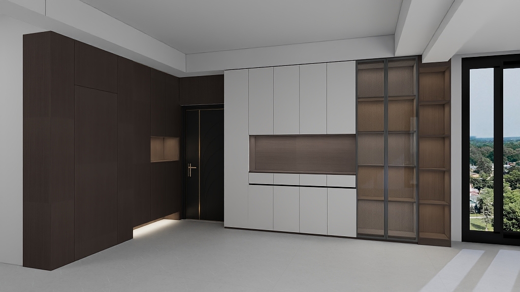 全屋定制家居c-绵阳-文泉天竺-装修设计方案