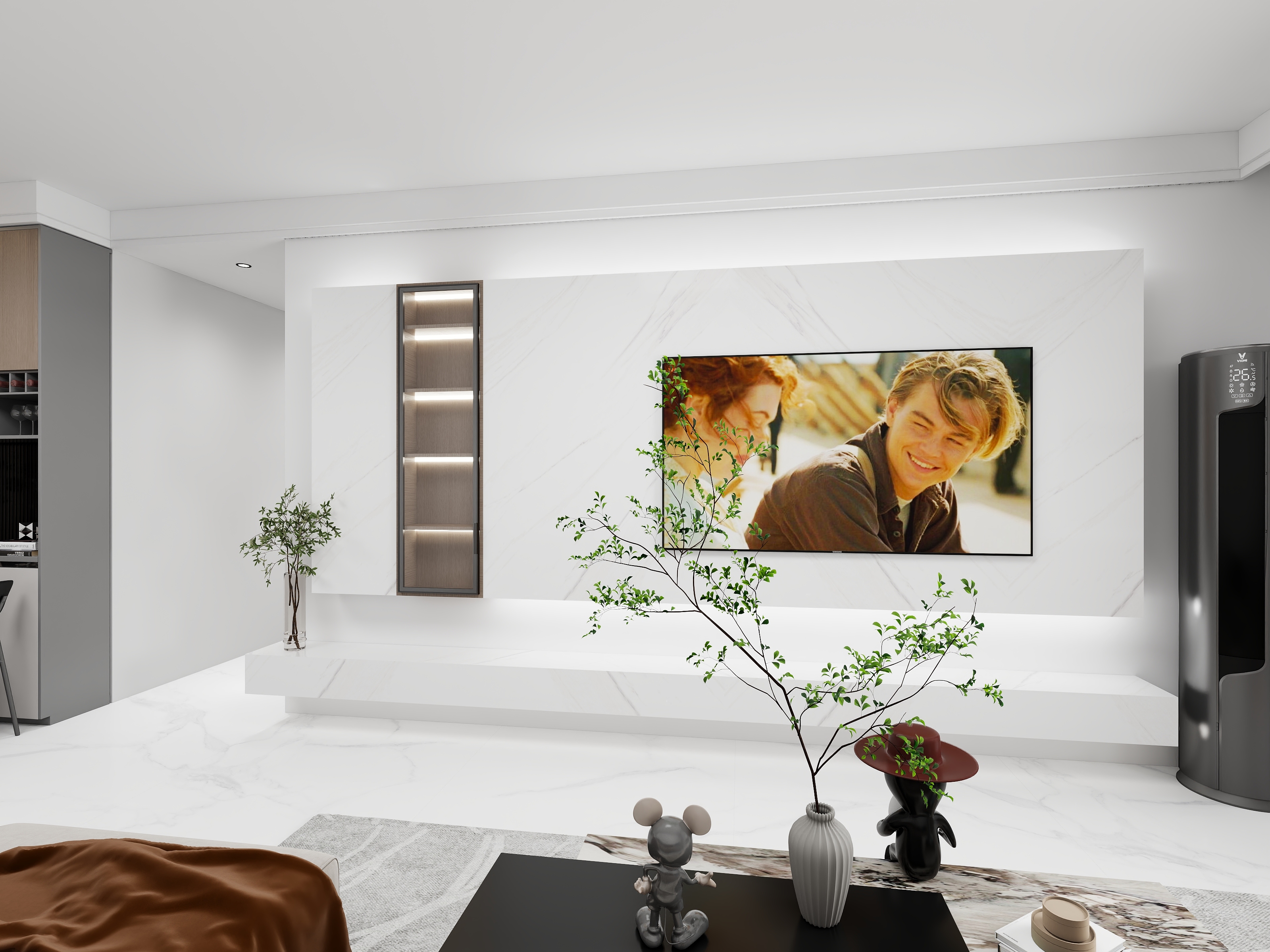 格茵海刚-紫薇公馆9-1-1601庞老师平面布置图-副本-装修设计方案