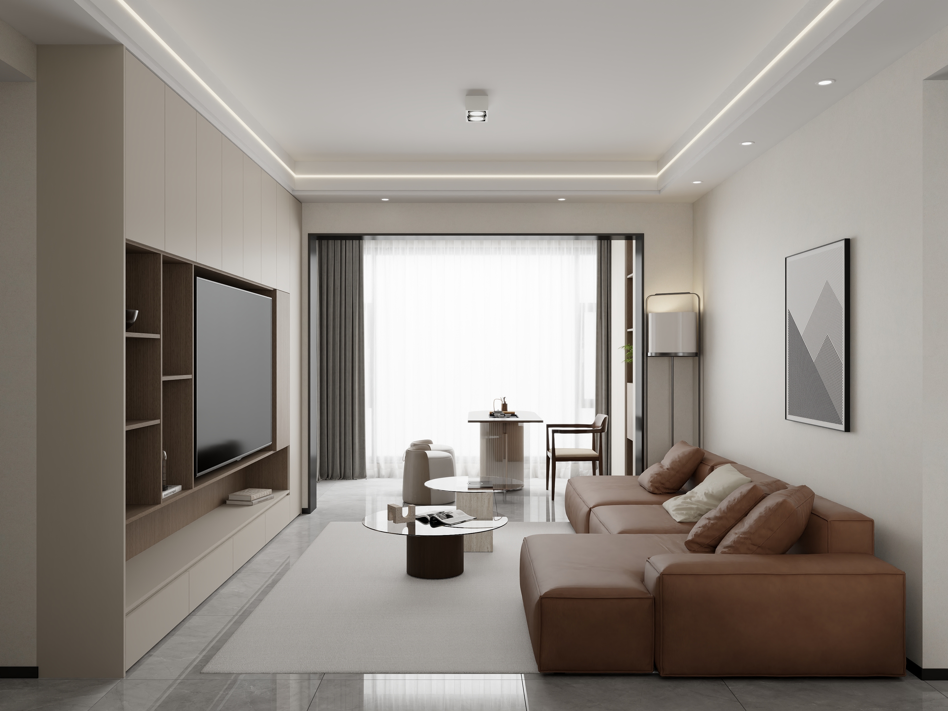 素影.-瀚清华府装修效果图