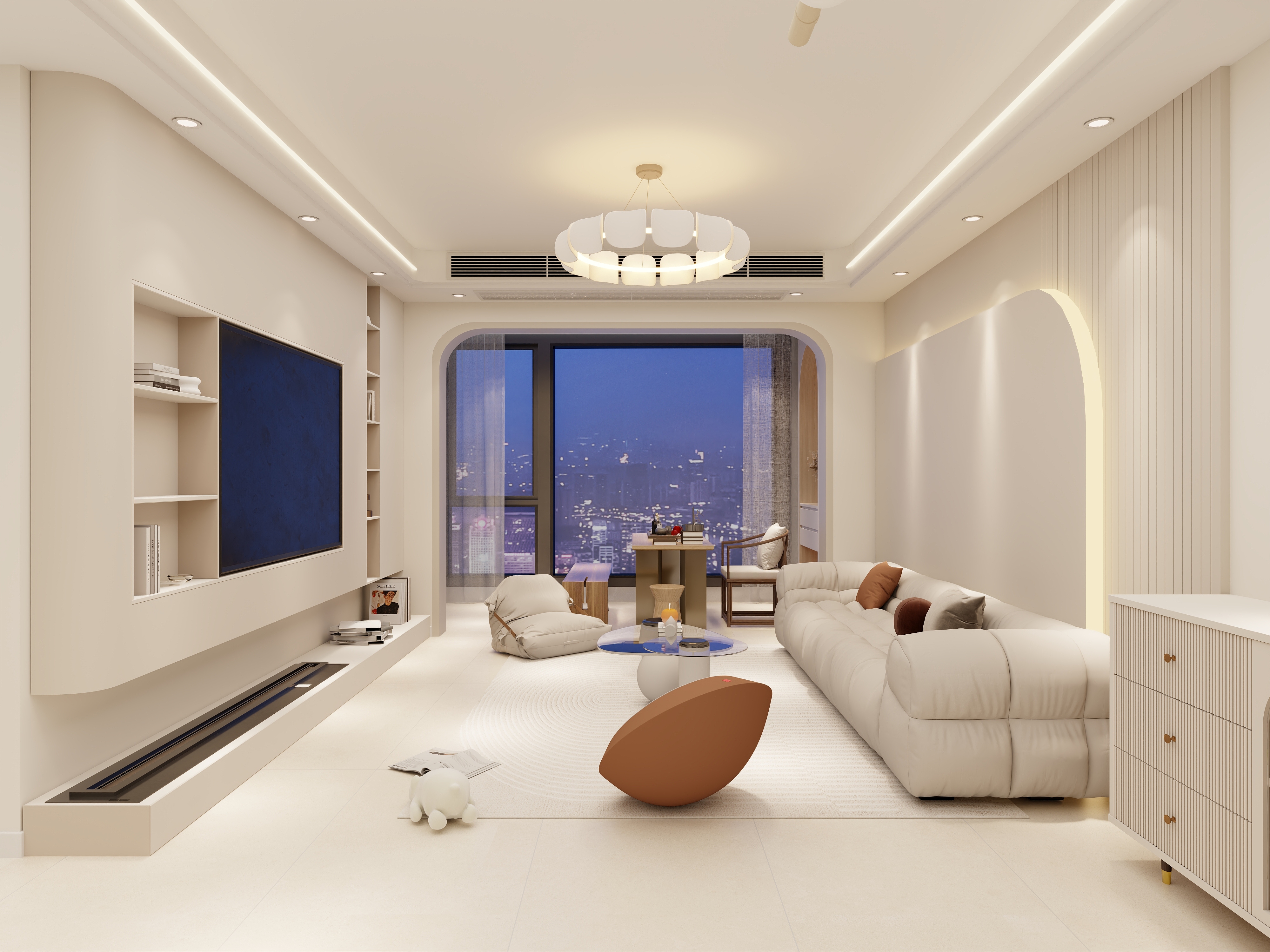 云米安家整装-小区房127㎡4室-装修设计方案