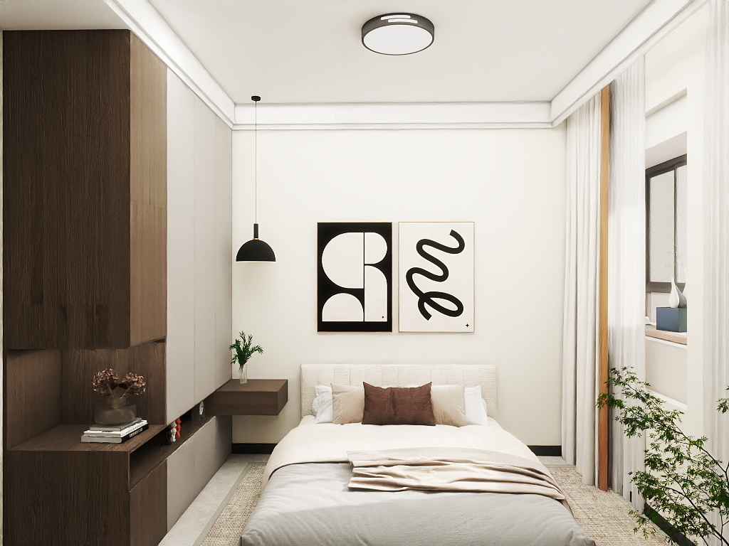 晚三月-CAD-装修设计方案