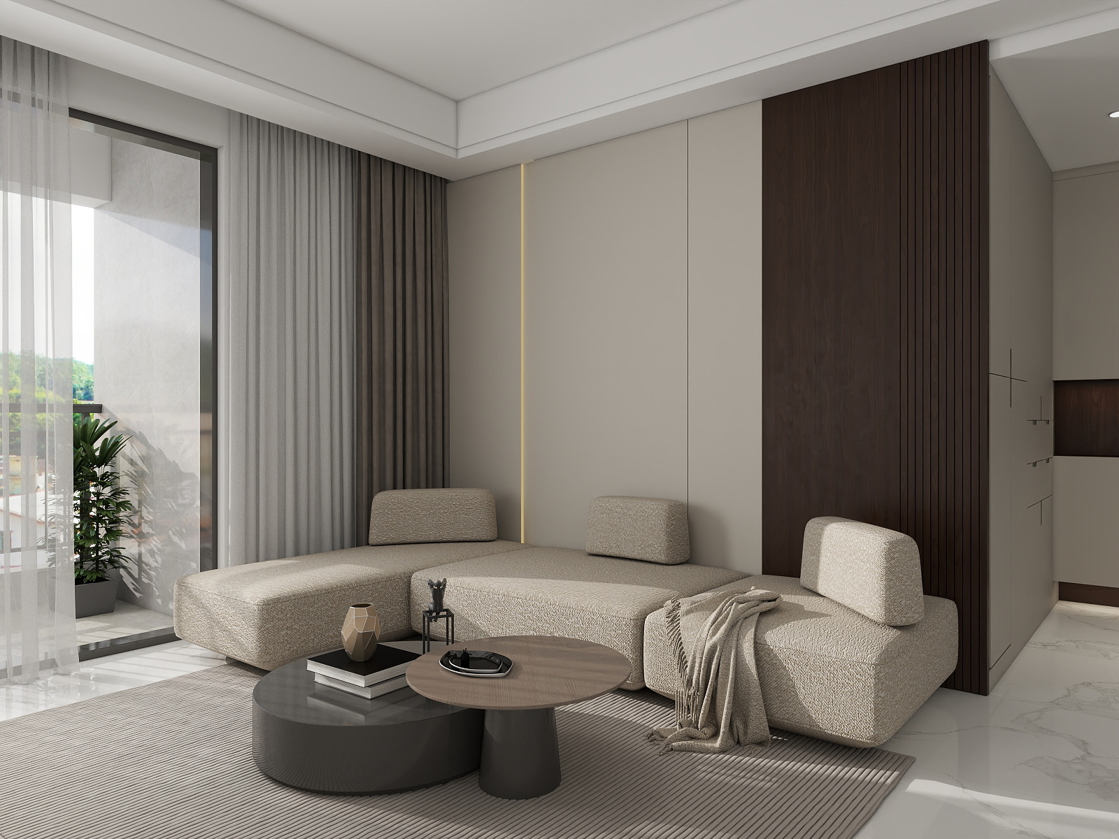 LL室内设计-富力新居-现代轻奢-装修设计方案