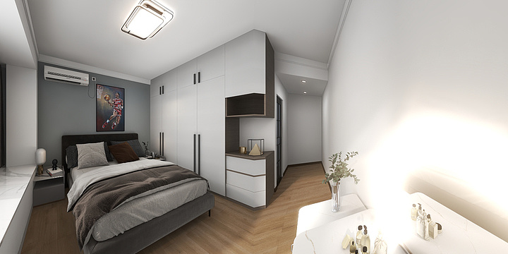 装修喻算师-麒龙罗斌哥雅居-装修设计方案