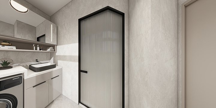 橙子空间设计-铂金华府A#1705房设计图纸（二）-装修设计方案