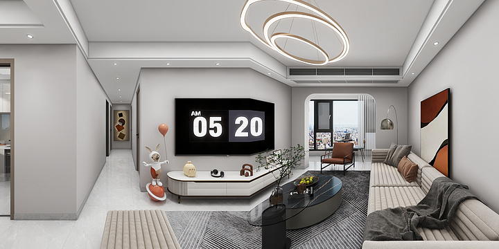 乐乐0314-万创御湖106-装修设计方案