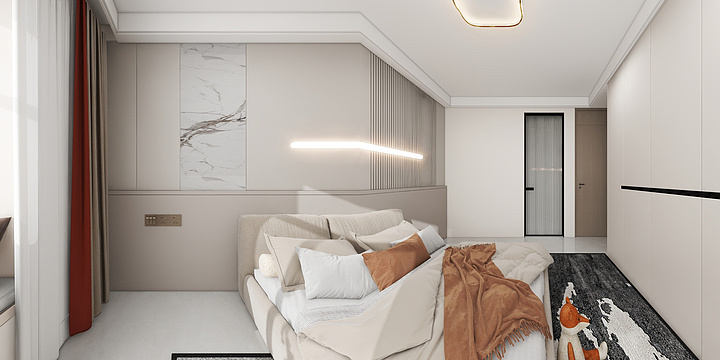 蔓梅设计工作室-学府一号8-1-103-装修设计方案