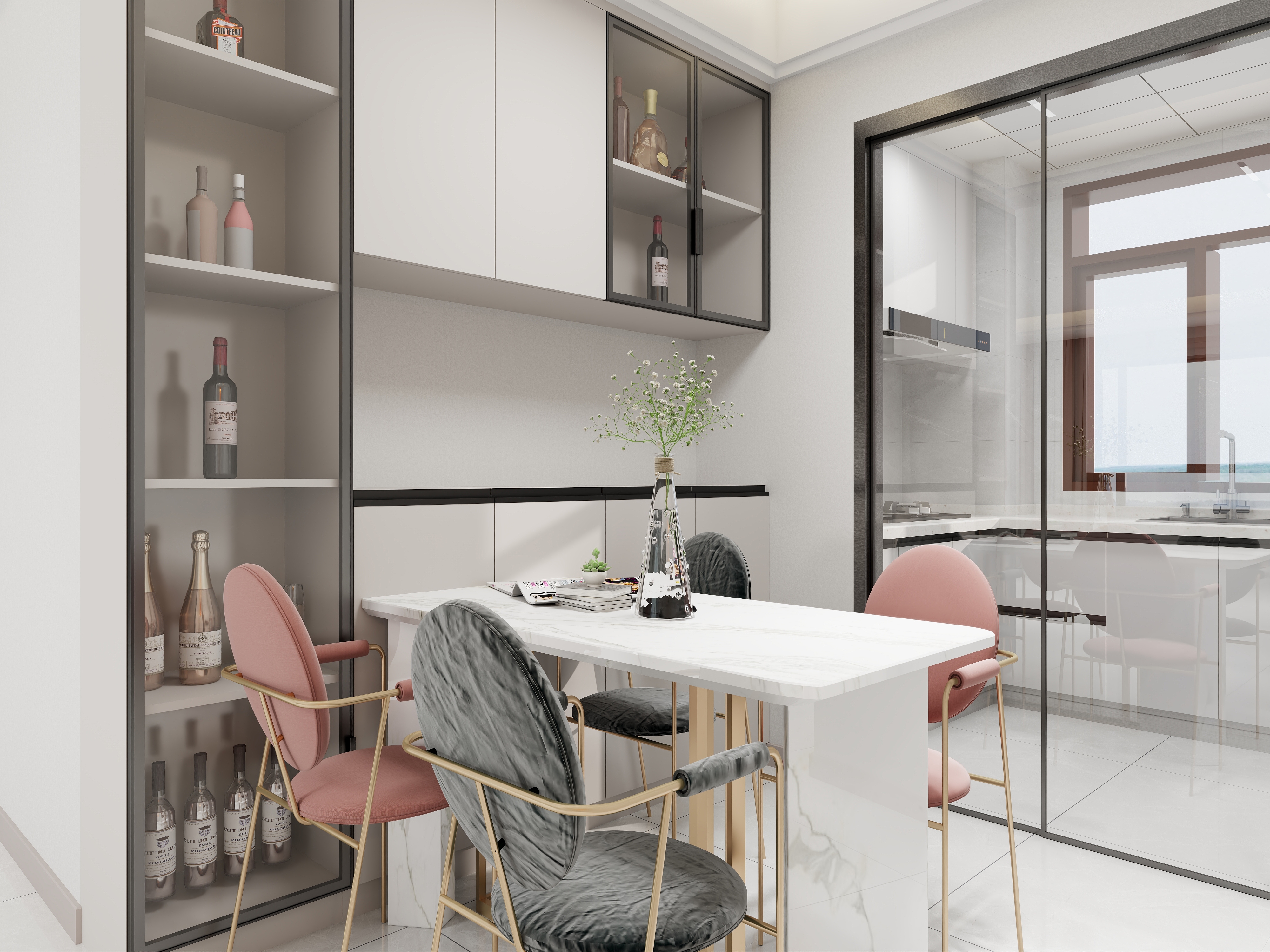 会飞的火车-壹品学府128现代无主灯-装修设计方案