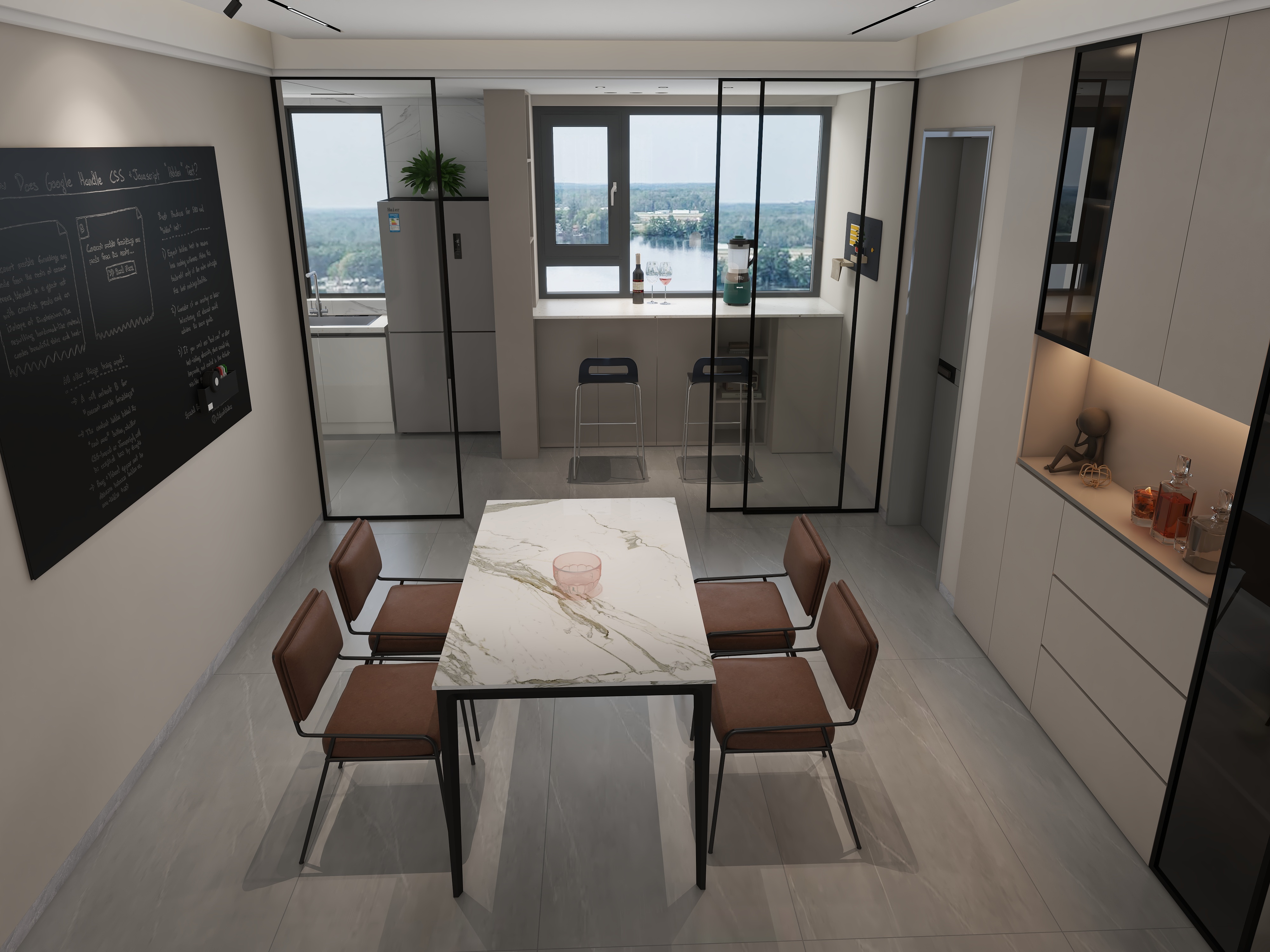 唐僧到哪呢-奥莱116㎡3室-装修设计方案