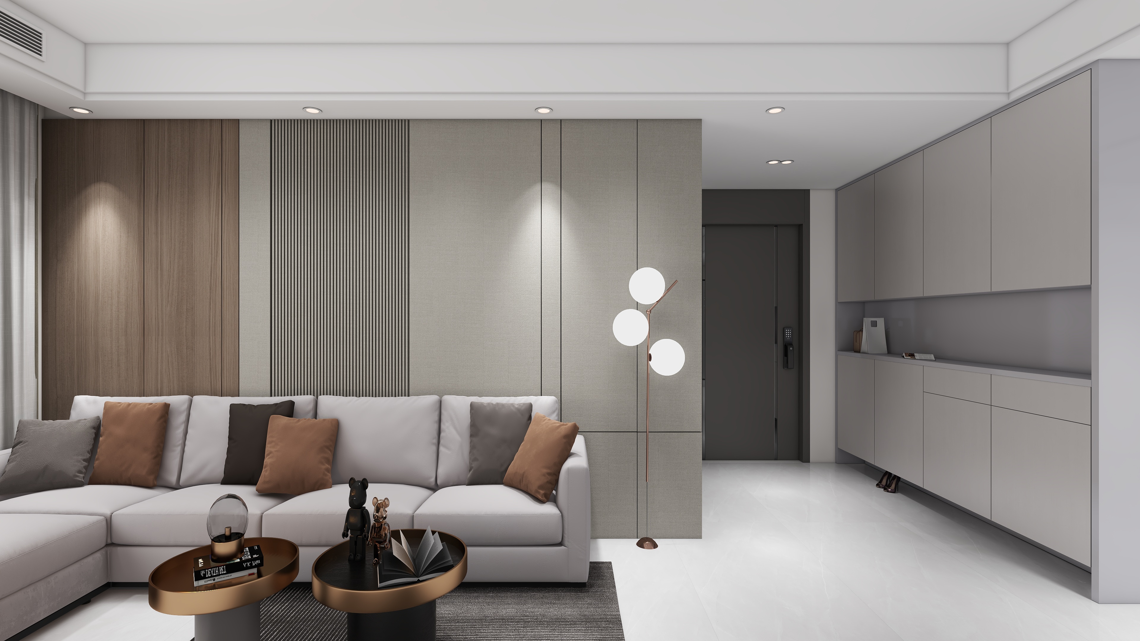 梦越室内设计-容湖壹号128㎡3室-装修设计方案