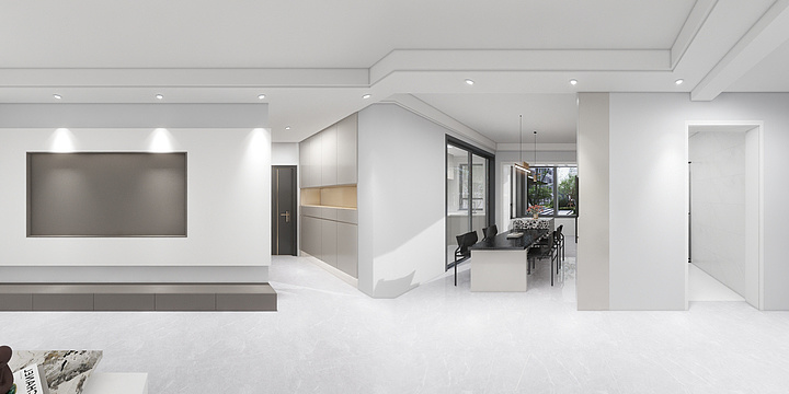 简亓7-凯旋新城6-1-1001 -装修设计方案