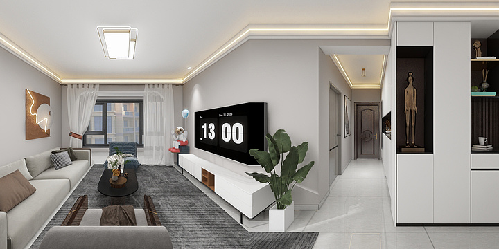 乔奕-天润城9-1703-装修设计方案