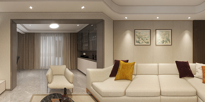 萧条的繁华-龙玺9-20-5-装修设计方案