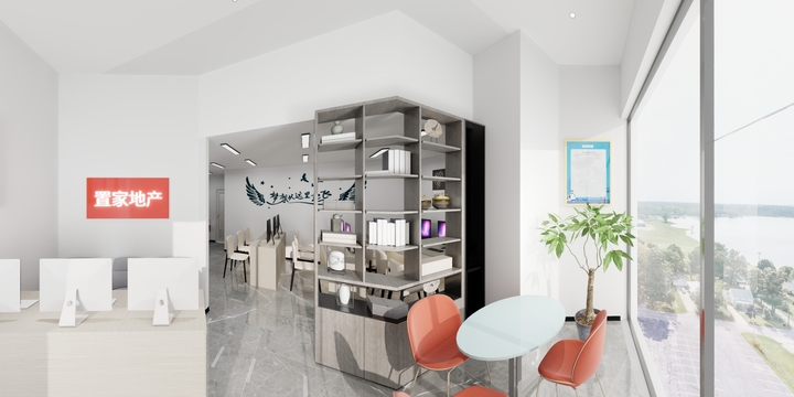 云想家-自在置家店毛坯图纸-装修设计方案