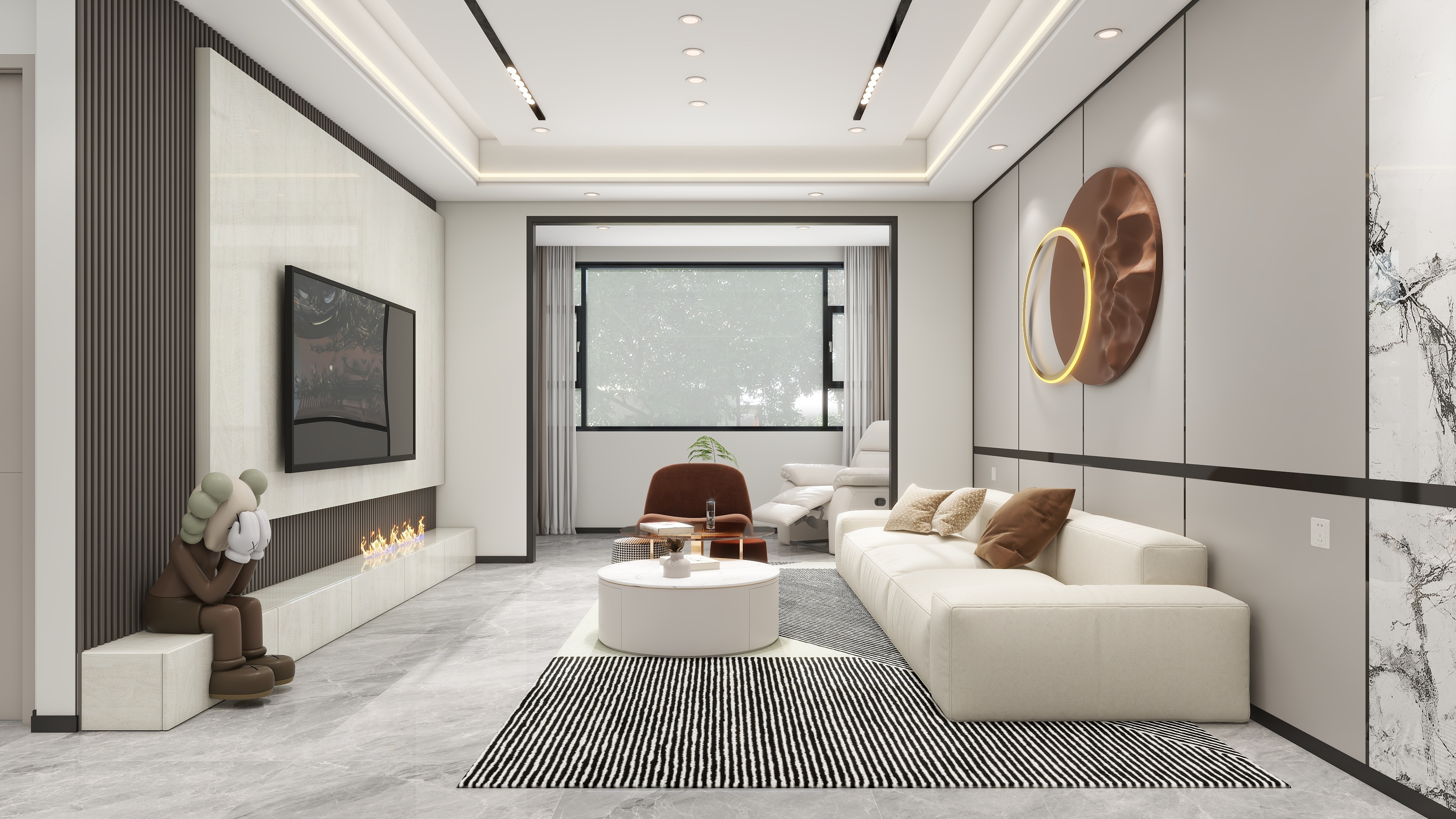 Life5-113㎡3室（2.18简约）-装修设计方案