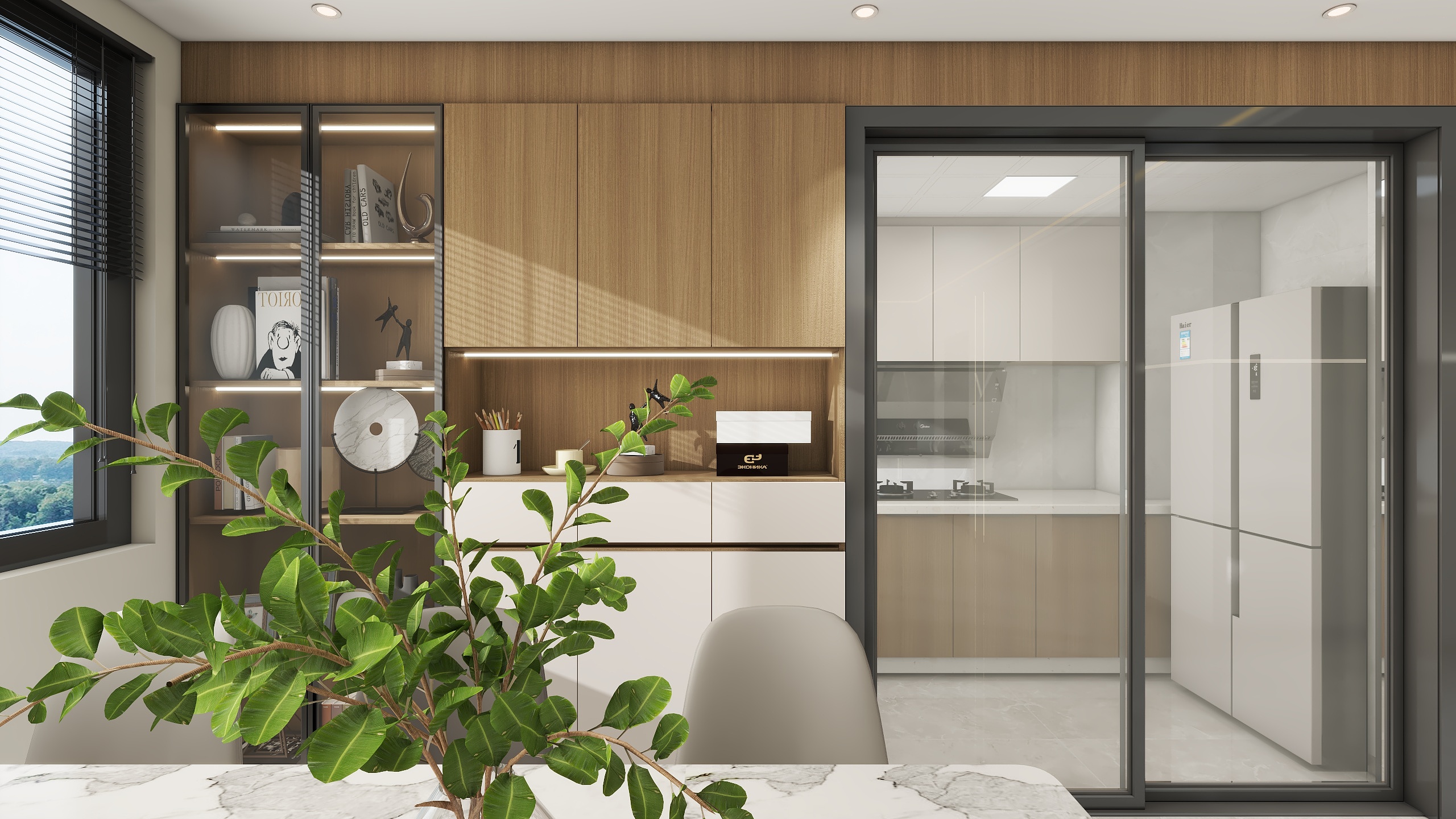 笔杆文艺-西庭御景6-1106邓杰-装修设计方案