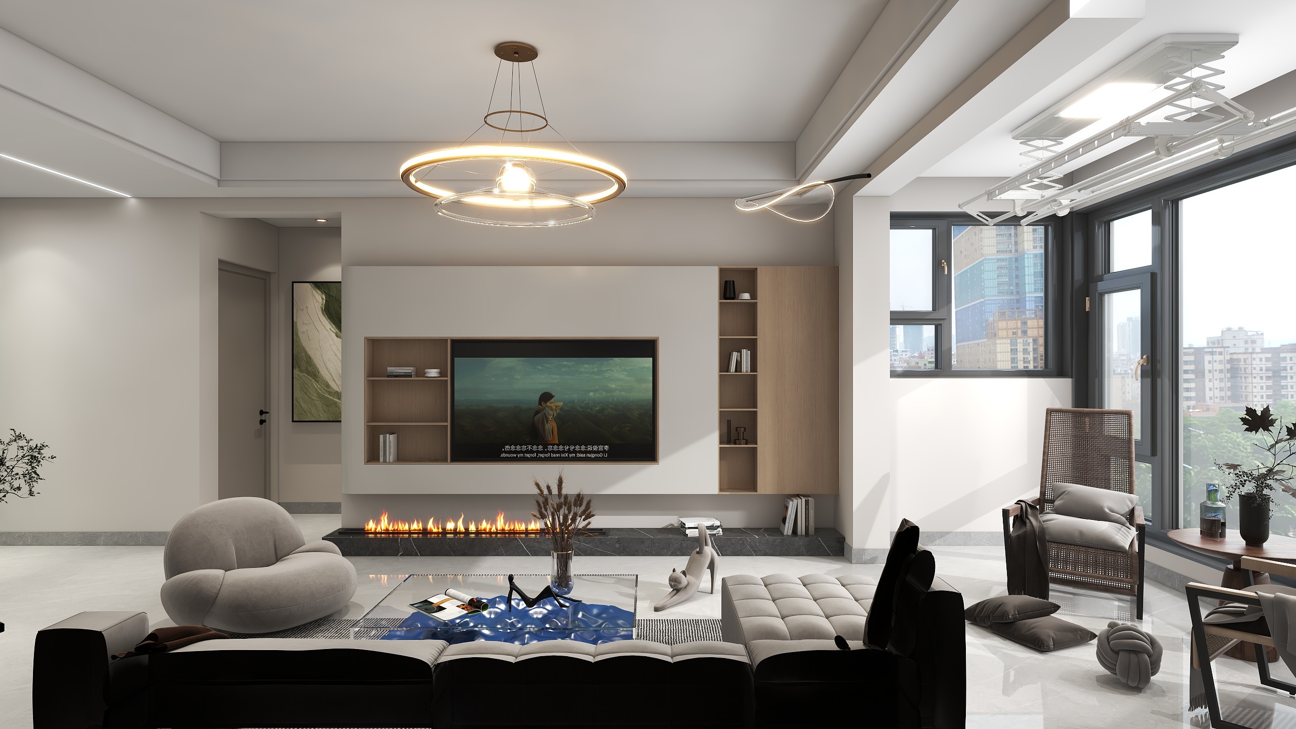 杨朔11-大方居116㎡3室-装修设计方案