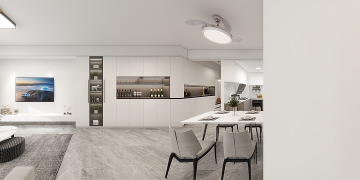 王珊珊设计师-奥园翰德棠悦府9-1102效果图(调整版）-装修设计方案