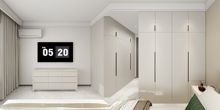 河南全案设计-置地南苑1#501-装修设计方案