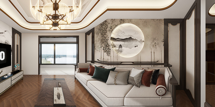 李波设计是空-金科中梁-集美星海-装修设计方案