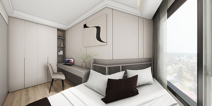 丨柒木-璀璨天瑞6幢1004-装修设计方案