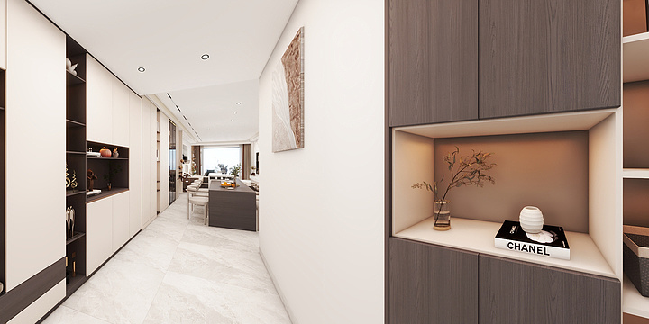 凡尘设计-纳雍样板房设计-装修设计方案