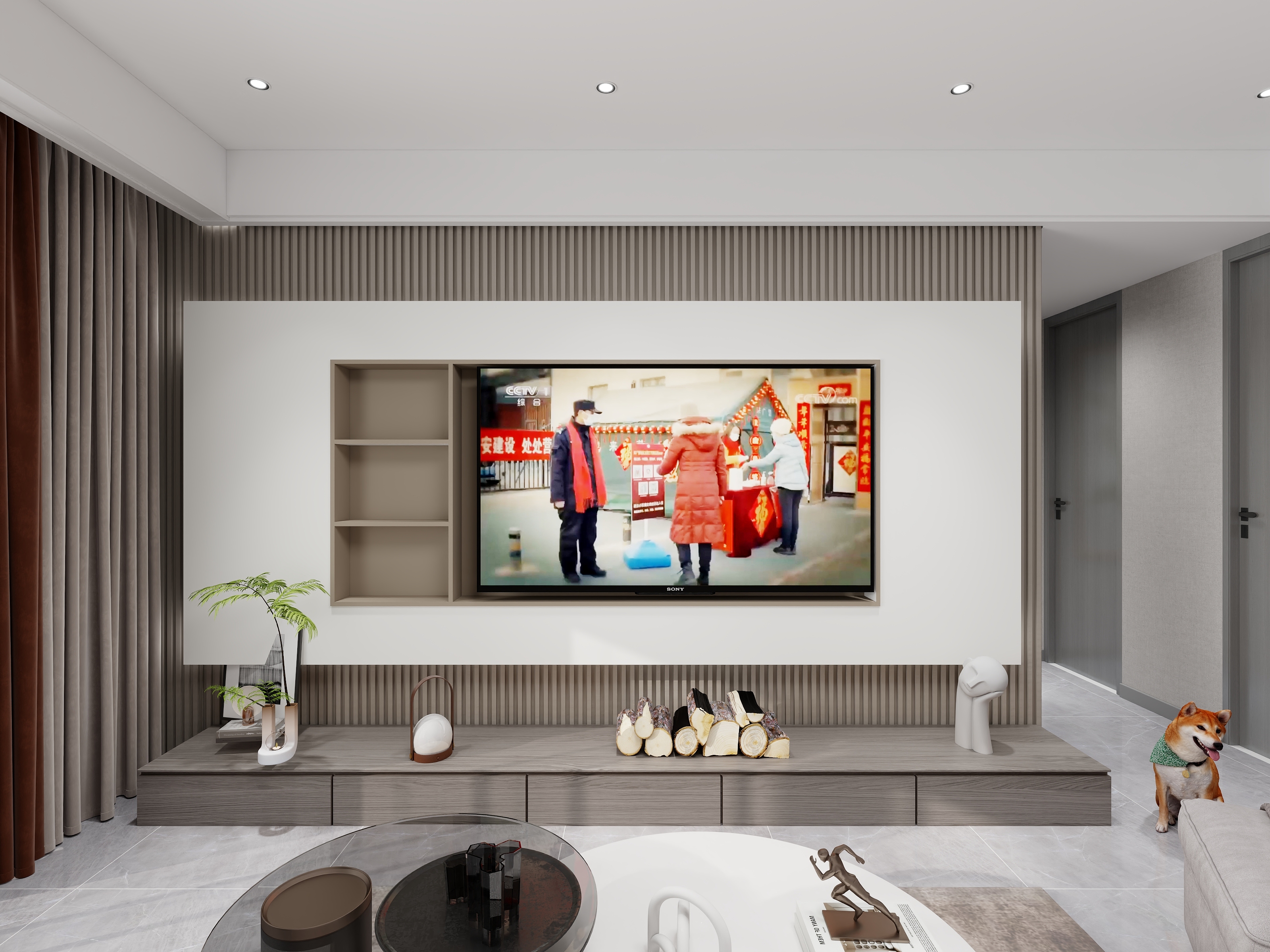 海岸线装饰设计-铭辰佳苑5-3号间-装修设计方案