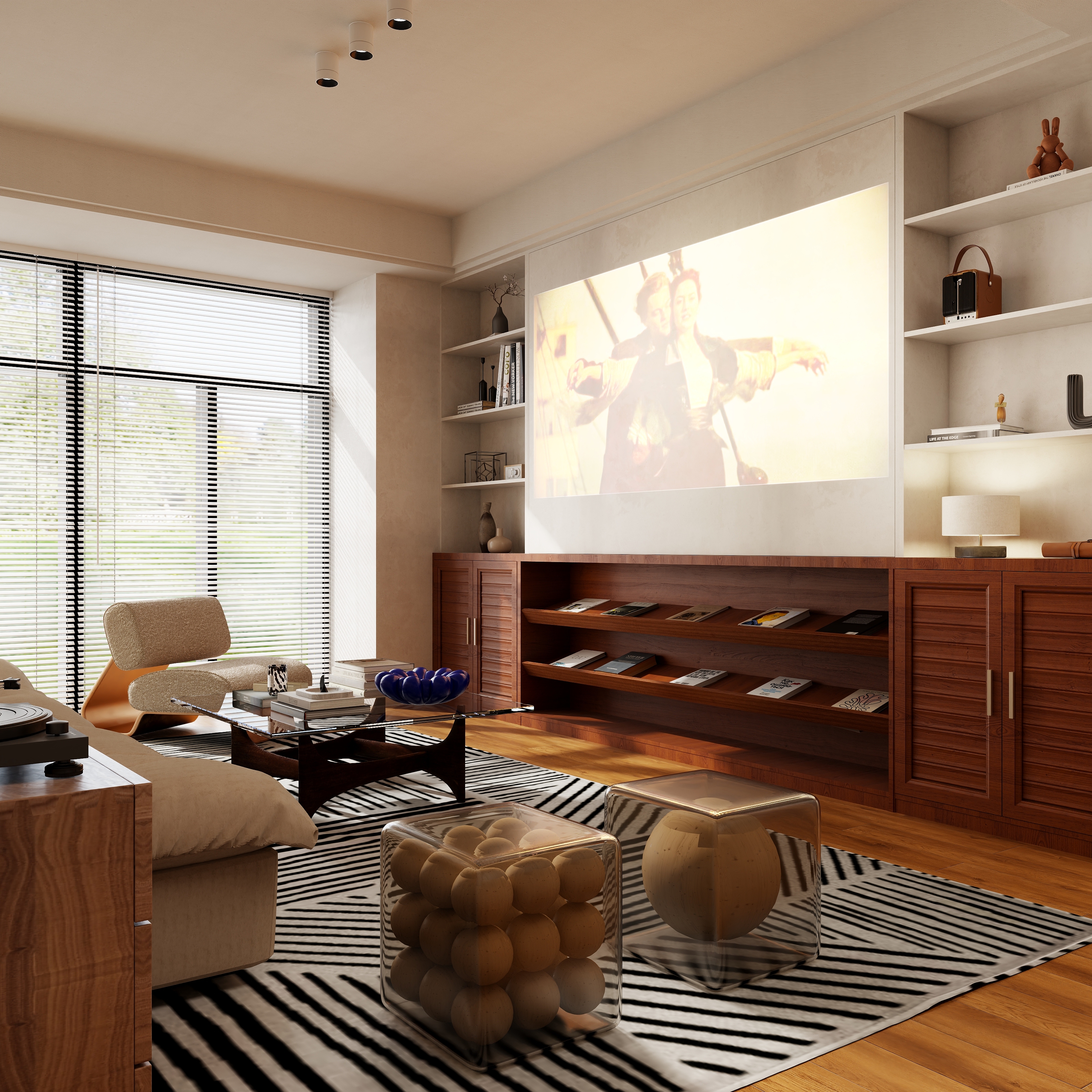 　　-中古风户型案例92㎡-装修设计方案