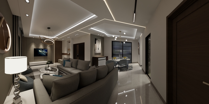 河南鲁班刘宁-2_3_100平方户型巩义别墅区-装修设计方案