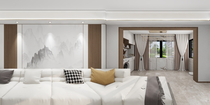 小黄人233-府北新村新中式-装修设计方案