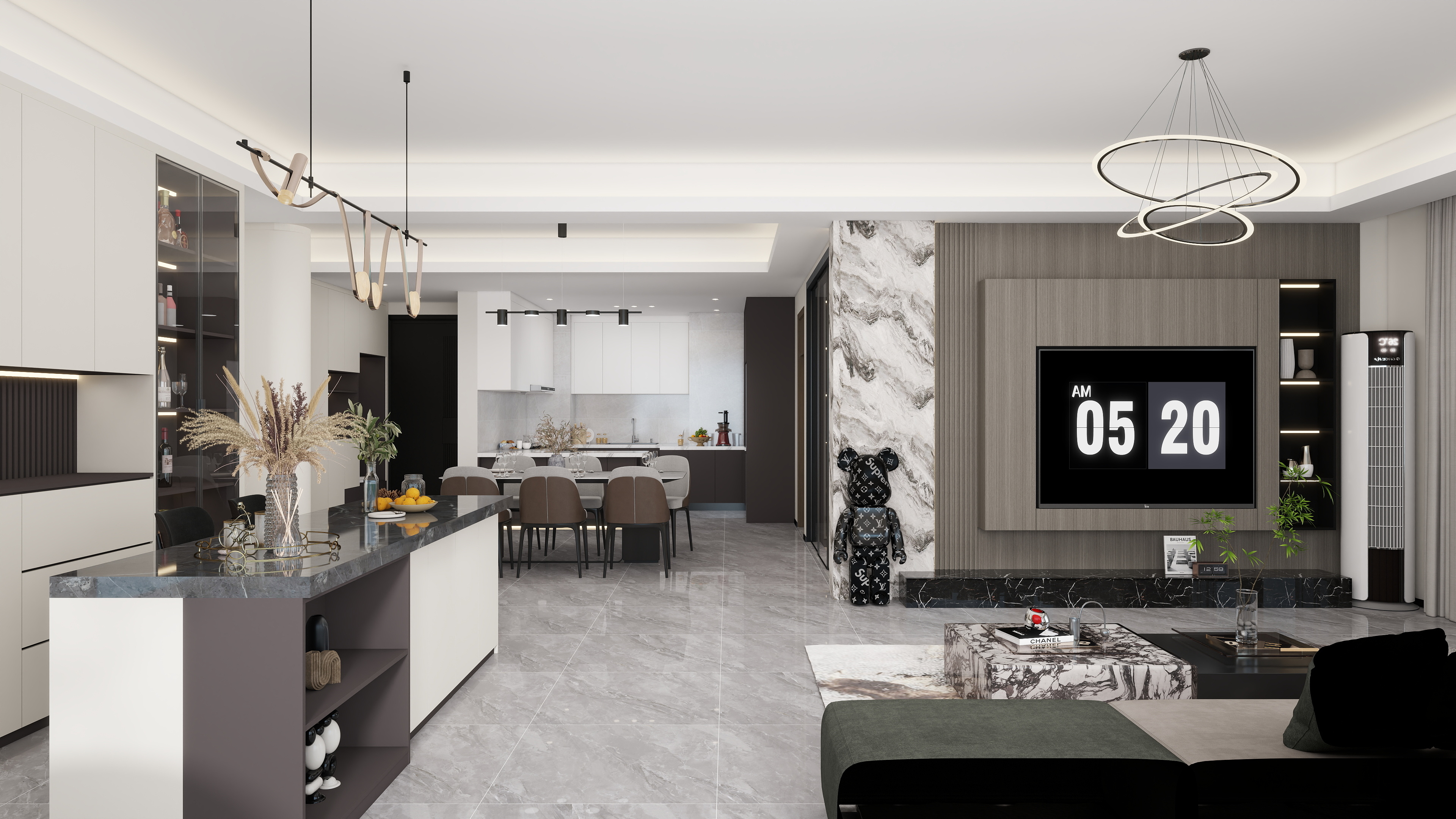 Elvizs-维港半岛62-1-1403（211平方）-装修设计方案