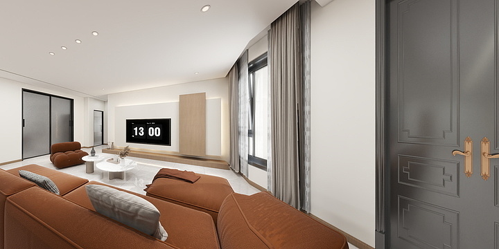 设计师-司宏宇-亢庄-自建房-三层-装修设计方案