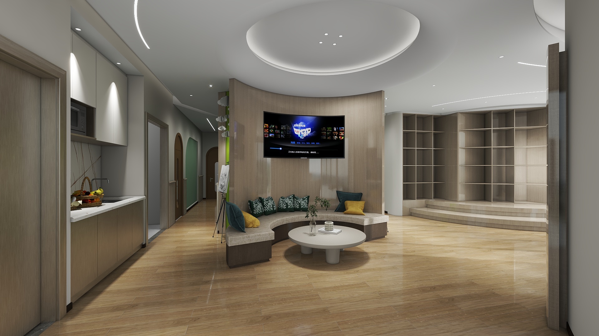 兰sir-中央大街培训学校-装修设计方案