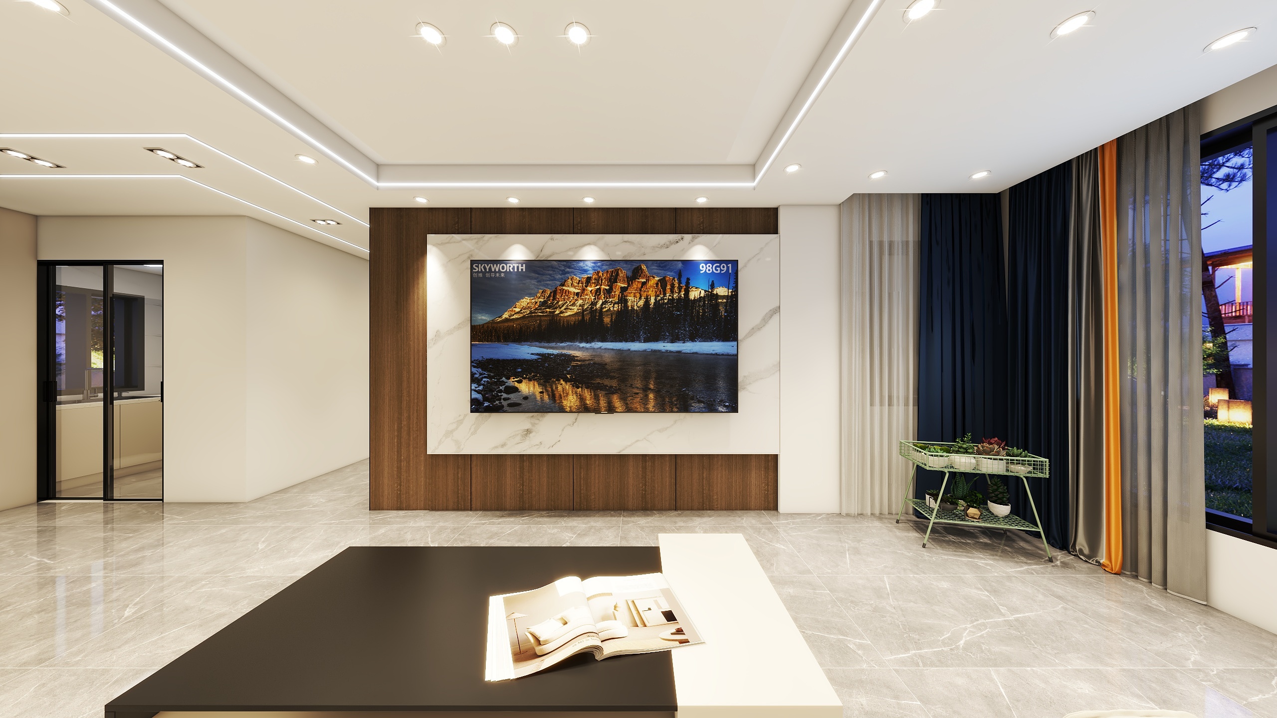 媛姐设计-硬装专业等级考核户型-副本-装修设计方案