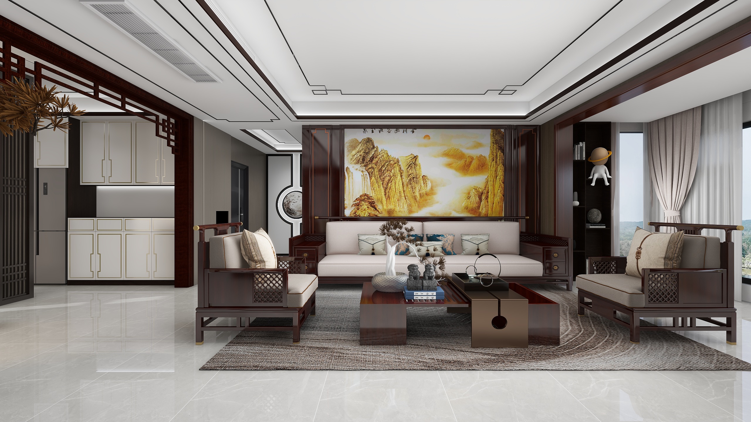 唐锐-中式-装修设计方案
