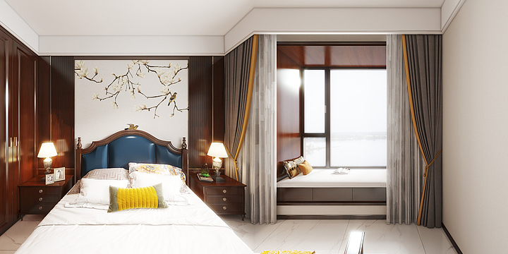 全案整装ZH-泊澜天下4-2-601-装修设计方案