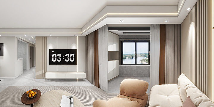 全案整装设计李艳超-嘉州纯墅风景3-1-1203-装修设计方案