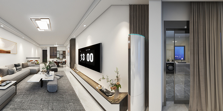 dawn斌-御江帝景35-2301-装修设计方案